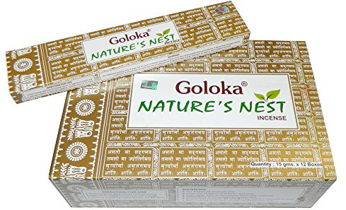 Räucherstäbchen 180g Goloka Nature's Nest Incense Wohnacessoire Deko Raumduft