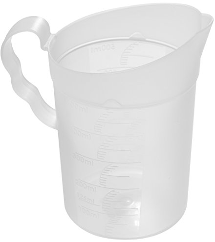 Fackelmann Jarra Medidora, polipropileno, color blanco, 1 ud.