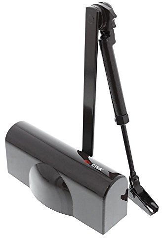 Cisa 1.C1416.03.0.88 - Cierrapuertas new smart-plus multifuerza 2ñ4 con retencion marron oscuro