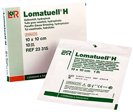 Lomatuell H 23314 Verbände, 5 cm x 5 cm (10-er pack)