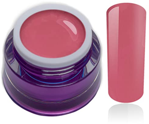 Farbgel Pastell Flora Spring Rosa Pink Rose Uv Led Nagelgel Studio Qualität Color Gel RM Beautynails 1er Pack (1x 5ml)