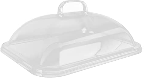 Cloches Micro Onde, Couvre Assiette Micro-Ondes, Cloche Couvre-Plat, Couvercle De Plaque Pour Micro-Ondes Avec Poignée, Transparent