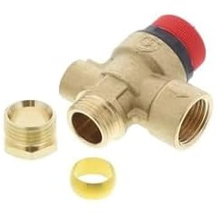 Worcester Pressure Relief Valve (PRV) 87161424160 (Size 1/2 x 15mm x 1/8) - Hanicks
