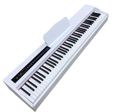 Teclado Electrónico Teclas Contrapesadas Piano 88 Teclas Piano Digital Con 128 Tonos 128 Ritmo 128 Polifonía Piano Electrónico Para Principiantes (Color : 02)