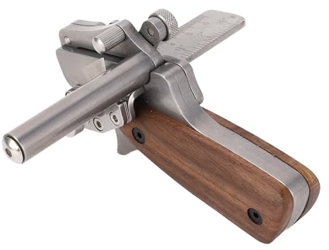 Coupe-sangle en Cuir Manuel, Rouleau Rotatif en Acier Inoxydable avec échelle Métrique et Impériale, Coupe-sangle en Cuir Portatif, Outils en Cuir pour une Plage de Largeur de