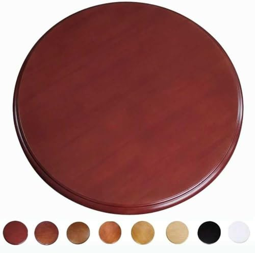 LBLFEBD Lazy Susan Plateau tournant à 360° Rotatif pour Cuisine, Table à Manger, Plateau de Service Rotatif en Bois, Assiette de Service, Grande Table de Salle à Manger, Plateau tournant