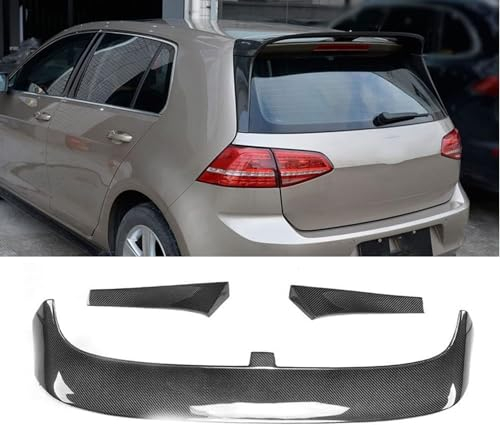 Auto-Spoiler, Heckspoiler für VW Golf 7 VII MK7 Schrägheck, 4-Türer Standard 2014–2019, Heckklappenspoiler, Styling-Zubehör, einfache Installation