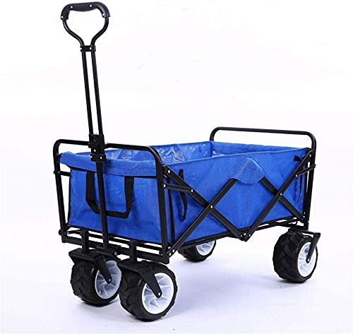 Outdoor Klappwagen mit kompaktem Design für Garten, tragbarer Gartenwagen und Wagen