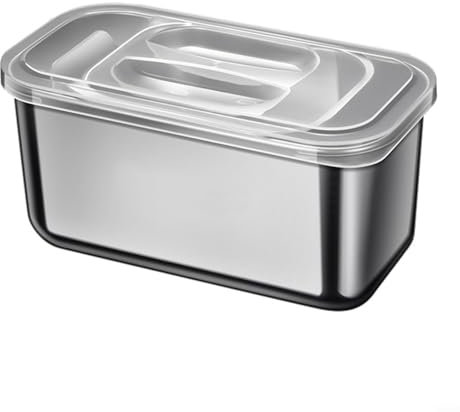 Scolapasta multifunzione in acciaio inox e contenitore per alimenti, design salvaspazio