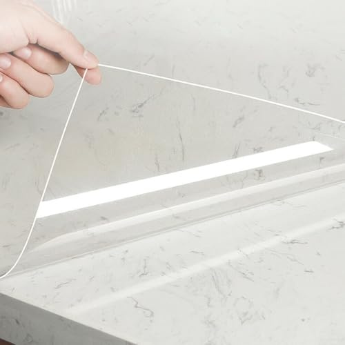 Gdfnmogo Wall Protective Film,Transparent Design,Waterproof Oil-Proof,Easy To Apply & Remove,For Kitchen Tiles Cabinets Stoves,60Cmx3m