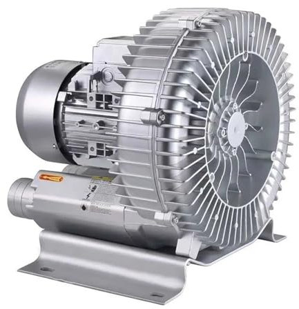 Ventilateur centrifuge, Souffleur à industriel 200w, pompe à Air haute pression, pompe à vide centrifuge, ventilateur d'aspiration à, aérateur d'étang à poissons d'aquaculture(120W)