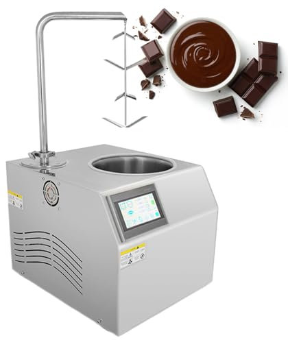 GESAIDES Commercial Chocolate Melting Pot, Tabletop Chocolate Tempering Machine, Table Chocolate Melting Tempering Machine, Chocolate Melter, Chocolate Warmer 7L