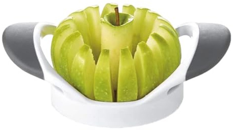 Fruit Slicer & Corer, Fruit Slicer - Metal Fruit Cutter | 16 Slices Fruit Cutter Slicer, Fruit Cutter Corer Remover, Stainless Steel Fruit Vegetable Cutter