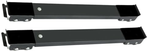 VILLCASE Washing Machine Base, and Carbon Steel and Plastic Material Adjustable Refrigerator Wheels with Anti-vibration Lock Buckle Design Heavy Duty Appliance Mover