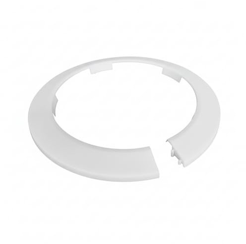 110mm White Toilet Pipe Collars,Flue Collar,Snap Fit Flange,Pipe Covers | pipes, pipe fittings & accessories, Snap Fit Flange for Soil Pipe,Easy Install, Durable Plumbing Fix