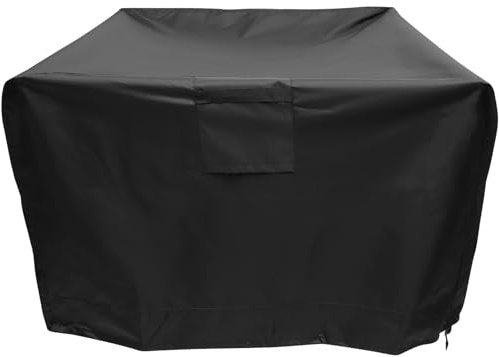 GLEAVI Copertura per Barbecue da Esterno Oxford 420d Resistente, Fibbie Antivento, Protezione Completa da Sporco, Gelo e Raggi Uv, per Giardino e Campeggio, 81x81x61 Cm