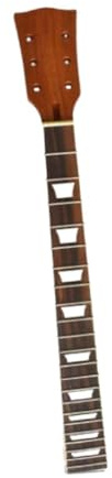 LIXSAZSE Incrustaciones de mástil de guitarra resistentes, repuesto mástil guitarra eléctrica 22 trastes, pieza Para madera, núcleo melocotón, piezas repuesto DIY LP
