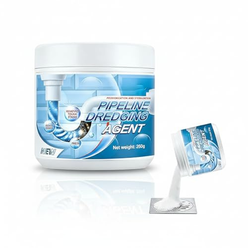 Rohrreiniger Extrem Stark Abflussreiniger, 2026 Neu Rohrreiniger, Multifunktionales, Leistungsstarkes Abflussreinigerpulver Gegen Verstopfungen, Drain Cleaner für Küche, Bad & Toilette (1Pcs)