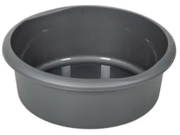 Addis Round Washing Up Bowl (One Size) (Metallic Black)