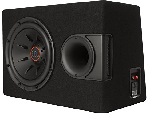 JBL S2-1224SS Set per Subwoofer auto JBL da 12 pollici - 1100 Watt Custodia per Bassi Harman Kardon hi-fi con cassa porting slipstream passivo - 12 | 30 cm | 300 mm