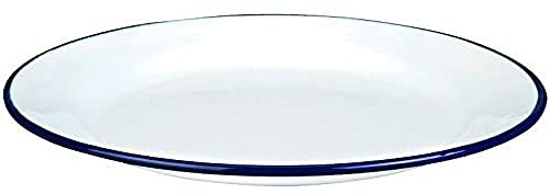 Plato Llano ESMALTADO 22 CM
