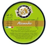 HAPPY HOUR – Alexander - cera per capelli uomo - tenuta Forte - effetto opaco - cera opaca - Fissante - professionale - alta Qualità - modellante uomo - matt effect - Profumazione alla Panna