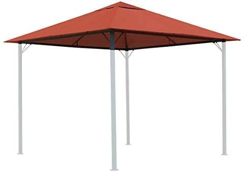 QUICK STAR Ersatzdach für Garten Pavillon 3x3m Terra Antik Pavillondach Ersatzbezug