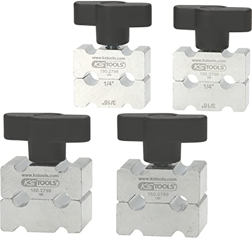 KS Tools Bremsleitungs-Biege-Werkzeug-Satz, 4-TLG