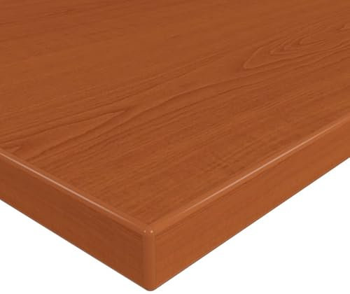 MySpiegel.de Tischplatte Holz Zuschnitt nach Maß Beschichtete Holzdekorplatte Kirsche Acco in 19mm Stärke (120 x 60 cm, Kirsche Acco)
