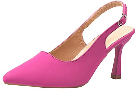 Scarpe Decolte Donna Tacco Medio Estive Comode Scarpe Donna Eleganti Tacco Elegante Moda Scarpe da Sposa Punta Chiusa Scarpe con Tacco Decollete Decolte Tacco Medio Largo