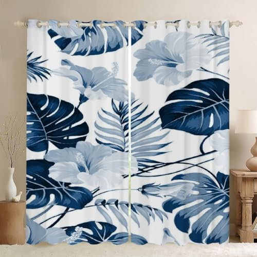 BSYYZQC SchildkröTenrüCken-Bambus Vorhänge, Fenstergardinen Palmblatt Outdoor Vorhang Wetterfest mit ösen, für Kinderschlafzimmerbadezimmerküchentür-Heimdekor 2er Set 245x140cm (HxB)
