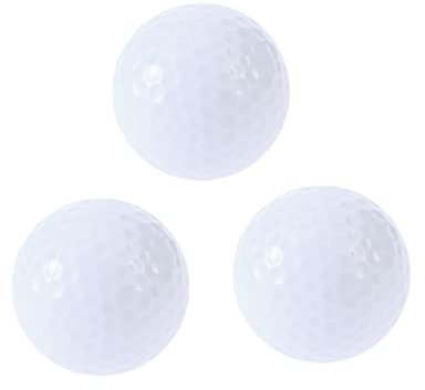 BESPORTBLE 3stücke Leuchtende Led-nachtbälle Aus Gummi Und Helles Glow in The Dark Wiederverwendbar Minuten Aktive Beleuchtung Geeignet Für Golf Bei Dämmerung Und Nachtball-Turnier