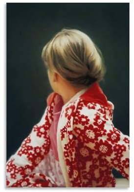 Generisch Betty Gerhard Richter Maler-Poster, Leinwand, Wandkunstdrucke, Poster, Foto, Gemälde, Raumdekoration, 40 x 60 cm