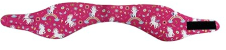 Diadema de natación ajustable, cubierta protectora para las orejas, cómoda diadema de natación para niños y adultos