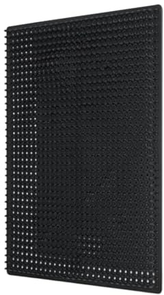 Ｚｉａｌｏｆｉ Pferde Kratzmatte Rinderbürste Scheuermatte Und Kratzbrett Wohlbefinden Der Tiere Durch Eine Beruhigende Erfahrung Fördert für Den Stall Die, 50x55cm