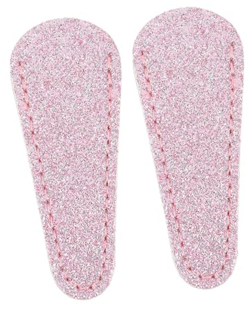 DINHEAROM 2 Pezzi Protezione per Forbici da Parrucchiere in Pelle Rosa Coperture Protettive Portatili Custodia Elegante per Forbici da Ricamo
