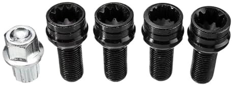 Bulloni per Ruote per VW, Golf, Maggiolino, Passat, bulloni per Ruote Auto e Dadi antifurto