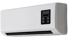 Wall Mounted Air Conditioner with Heating & Cooling for Small Space