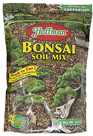 Hoffman 10708 Bonsai Soil Mix, 2 Quarts, Brown/A