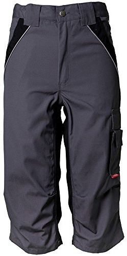 Planam Unisex Plaline 3/4-hose 3/4 Hose Plaline Größe XXL in schwarz/Zink (1er Pack)