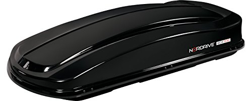 LAMPA n60025 ABS Box mit Dach, doppelte Öffnung, schwarz glänzend