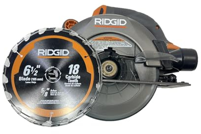 Ridgid 18V SubCompact Sin Escobillas Inalámbrico 6 1/2 Sierra Circular (solo Herramienta) R8656B