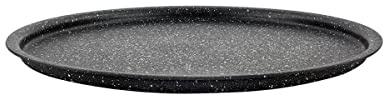 eaziglide Neverstick 2 Pizzablech aus Aluminium mit Antihaftbeschichtung in der Farbe Schwarz, Durchmesser: 32cm, IM1509