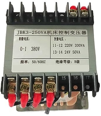NURII Trasformatore Macchina 250VA Trasformatore Controllo Macchina utensile, 380V variabile 24V 29V 220V 6V