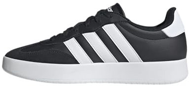 Adidas Mens Barreda Sportswear, Black/White/Black, 8.5