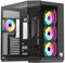 Nfortec Pulsar ARGB Semi Torre ATX Con Doble Cristal Templado 4 Ventiladores Backrouting Negra