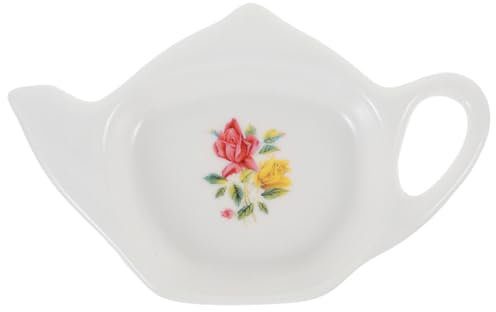 Alipis Ceramic Teabag Holder Teiera Portabustine Tè Riutilizzabile Per Bustine Tè Per Accessorio e