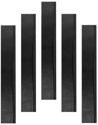 OSALADI Fensterabzieher Ersatzgummi 35cm 5er Pack Für Fensterreinigung Abzieher