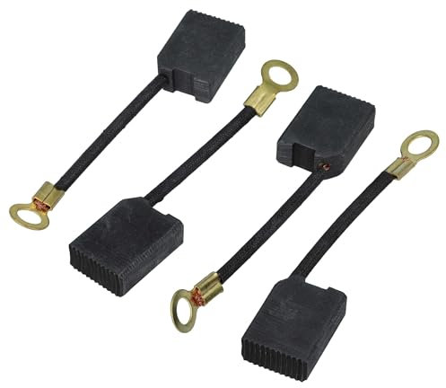 vhbw 4x spazzola carbone 19 x 14 x 7mm compatibile con Kärcher 1.259-103.0, 1.259-102.0, 1.259-101.0 aspiratore a umido/secco, Waschsauger