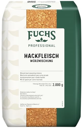 Fuchs Professional - Assaisonnement pour viande hachée | 2 kg dans un sac | assaisonnement pour boulettes de viande ou cevapcici | Pour les consommateurs en vrac et la gastronomie